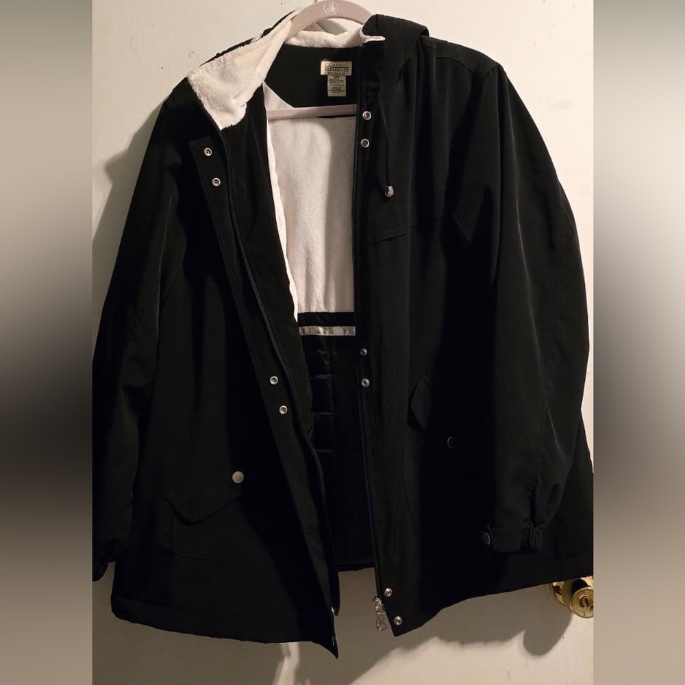 Classic Elements Black Utility Jacket - image 2